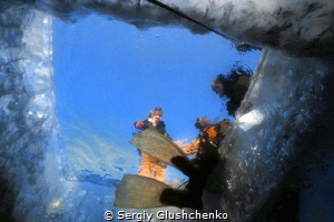 Lake Baikal, Ice diving. by Sergiy Glushchenko 